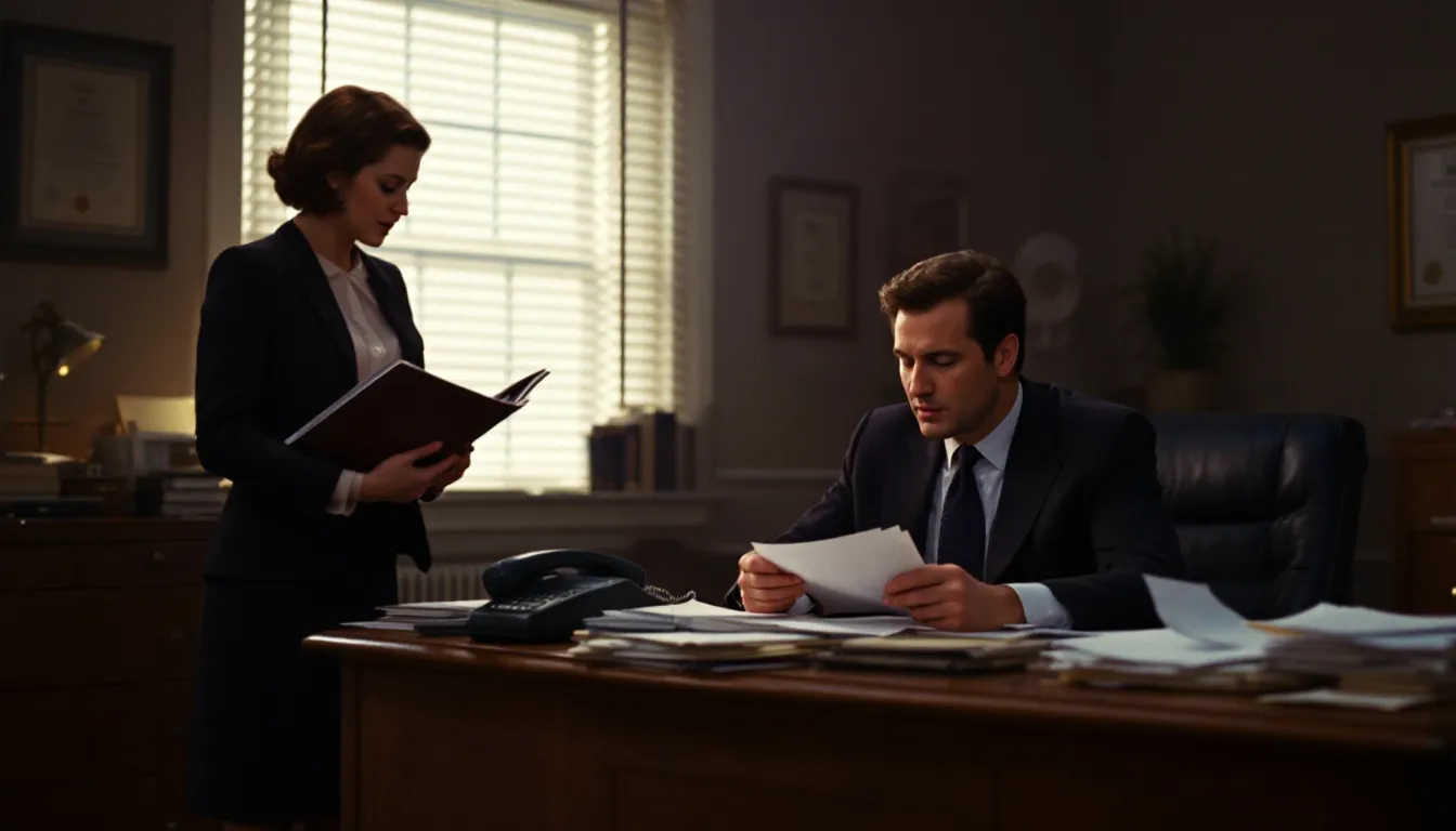 reviewing documents for divorce