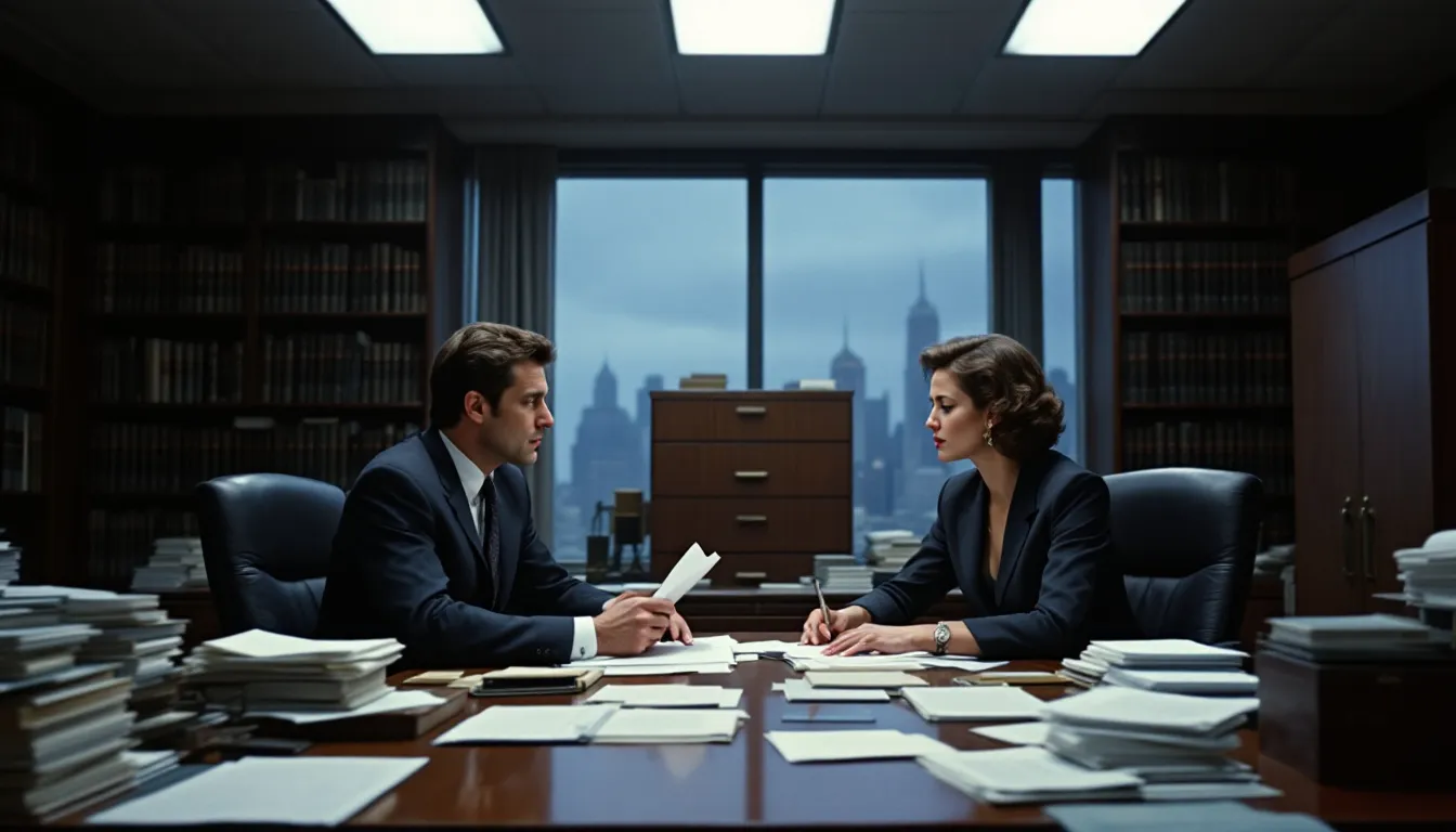 Dividing property and debts in divorce.